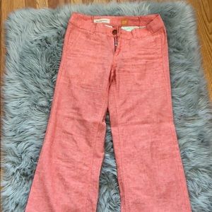 Salmon colored pants